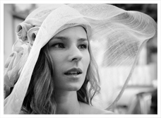 sposa con cappello